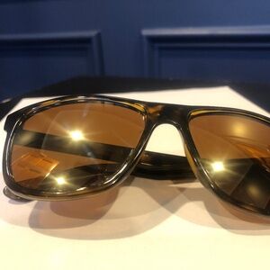 Ray-Ban RB4181 710/83 3P Sunglasses Tortoise Shell POLARIZED 57-16-145 Italy